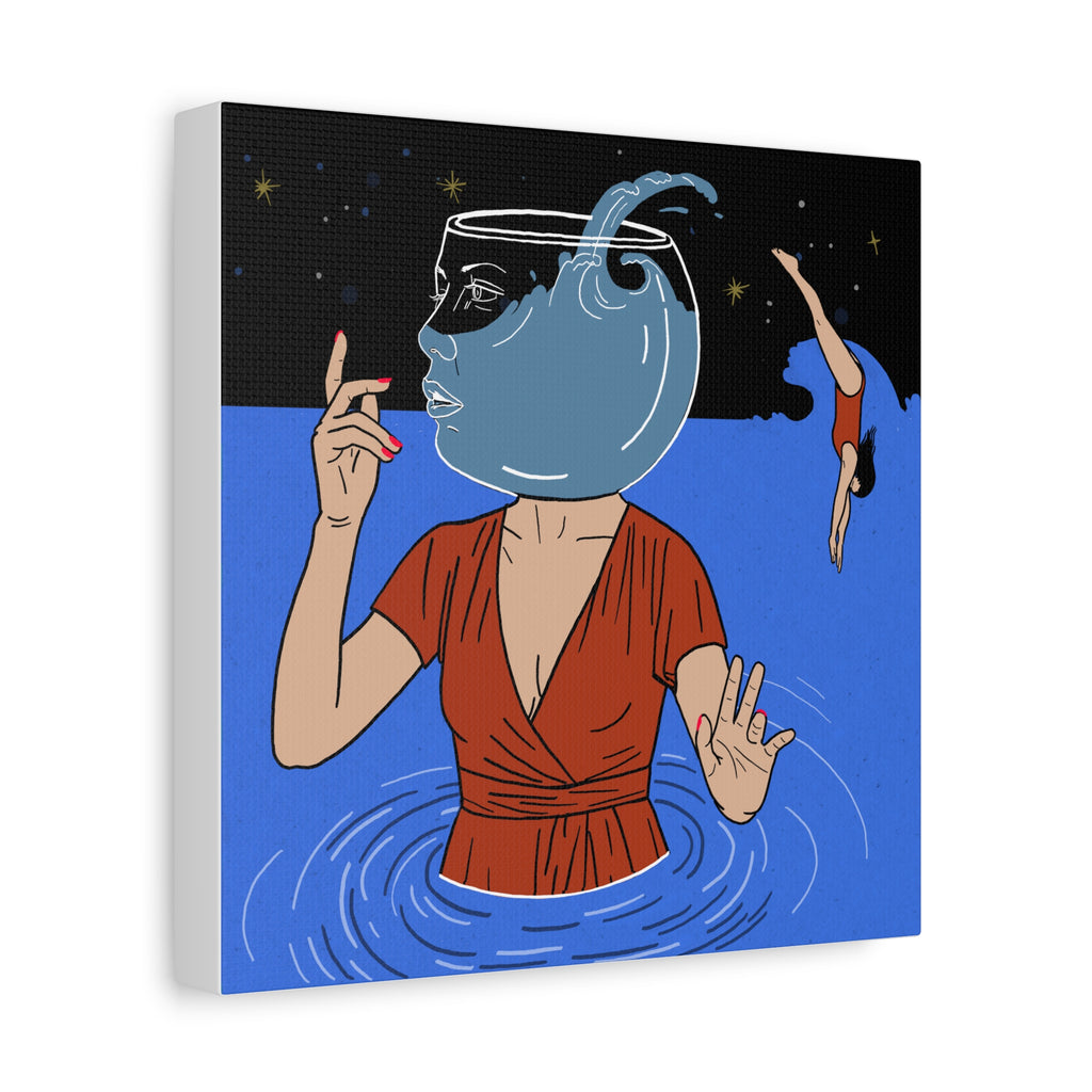 Out Of Blue- Canvas Print — Wall Art