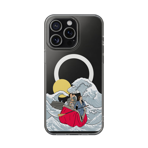 independent woman- Magnetic Clear Impact-Resistant Case