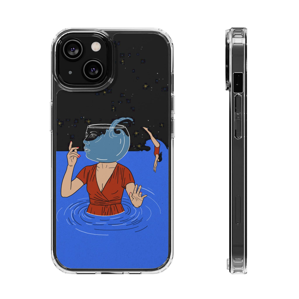Out Of Blue- Magnetic Clear Impact-Resistant Case