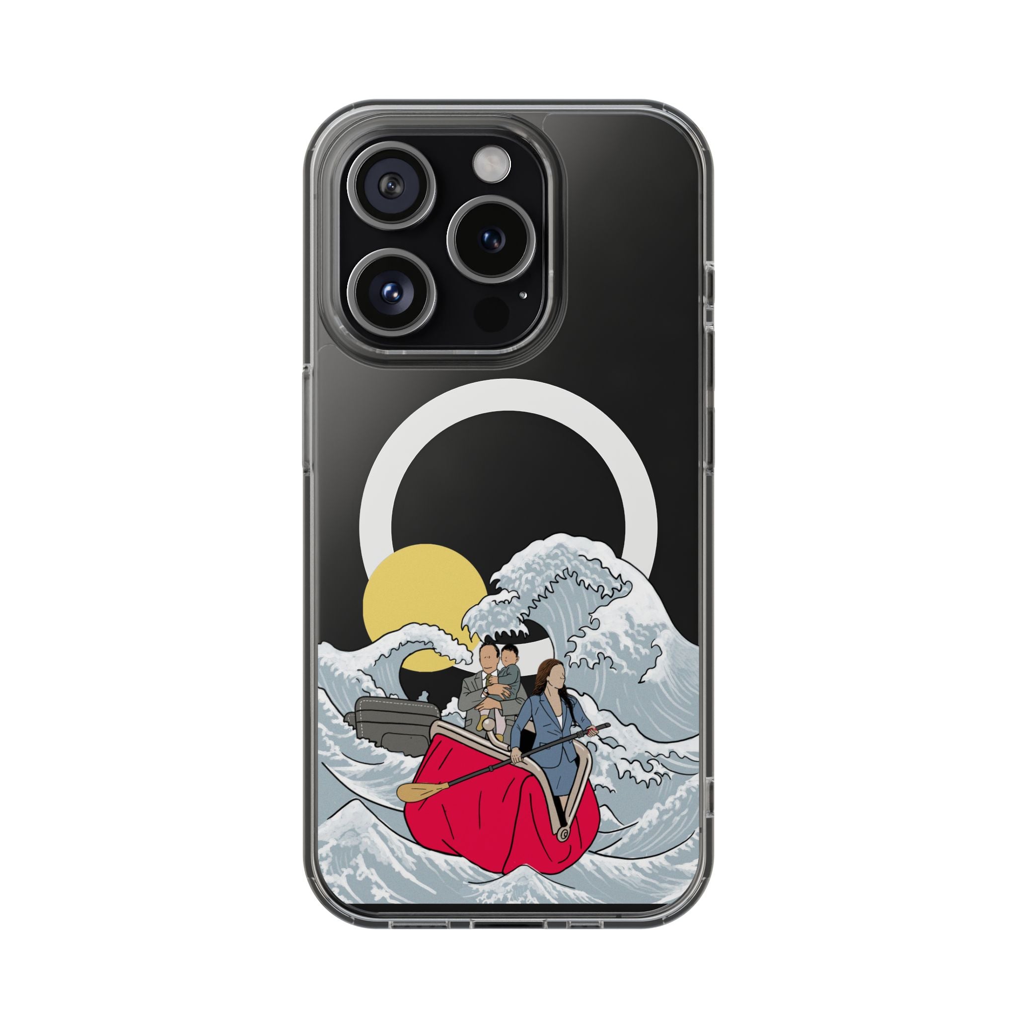 independent woman- Magnetic Clear Impact-Resistant Case