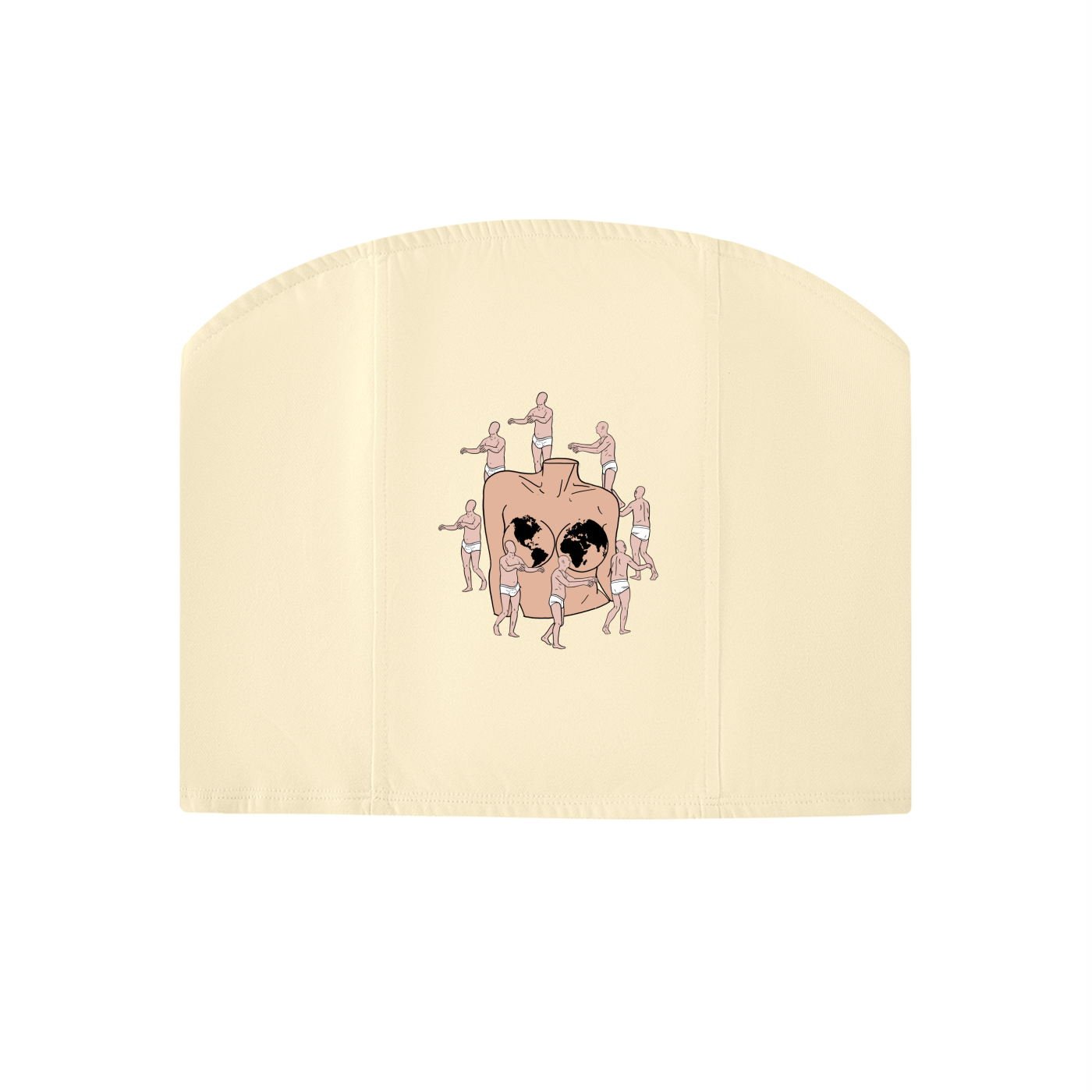 Women's  Cropped Tube Top