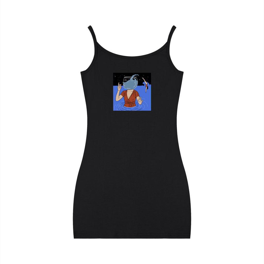 Women's Solid Tight Sleeveless Dress