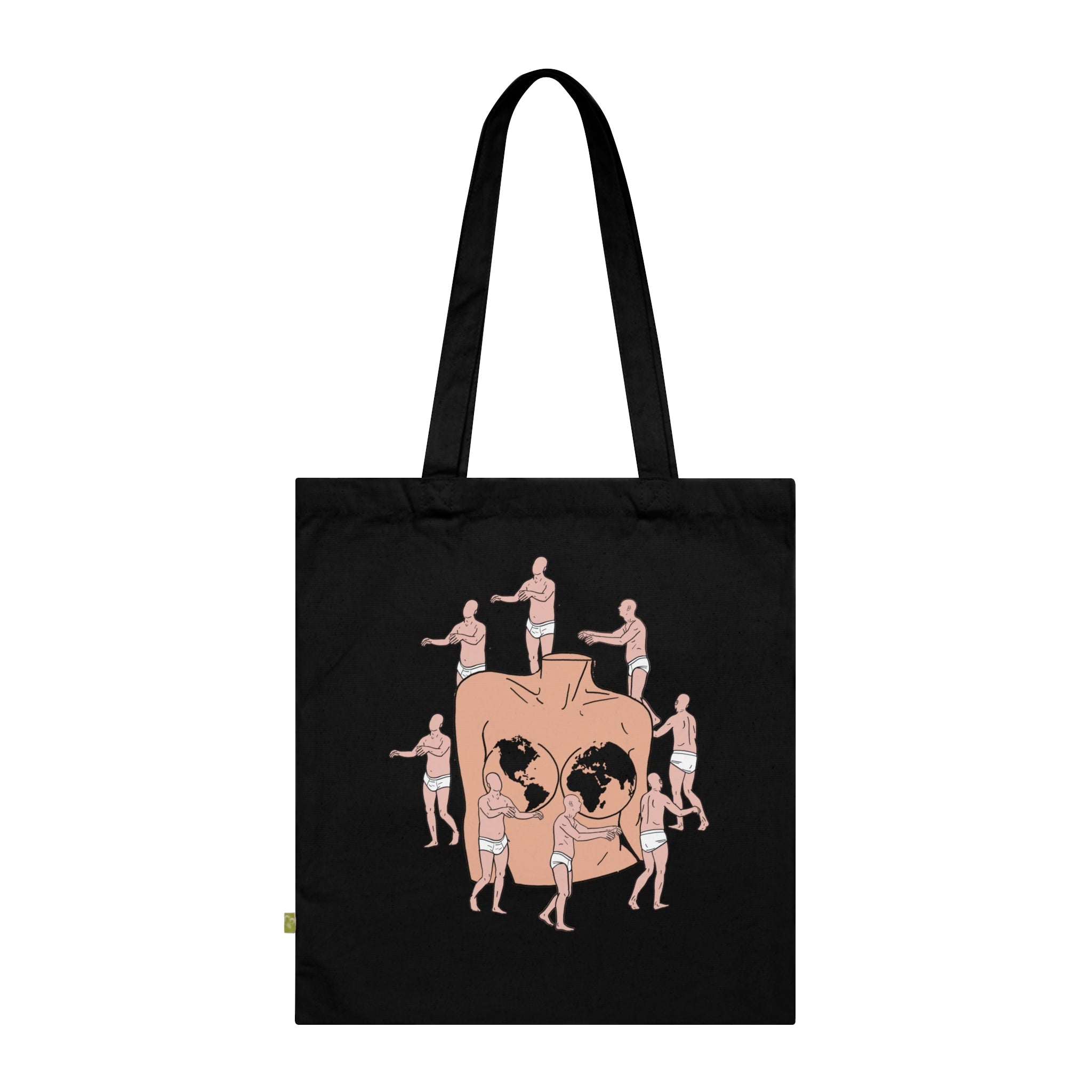 Tote Bag — Mother earth Illustration Organic Cotton Tote