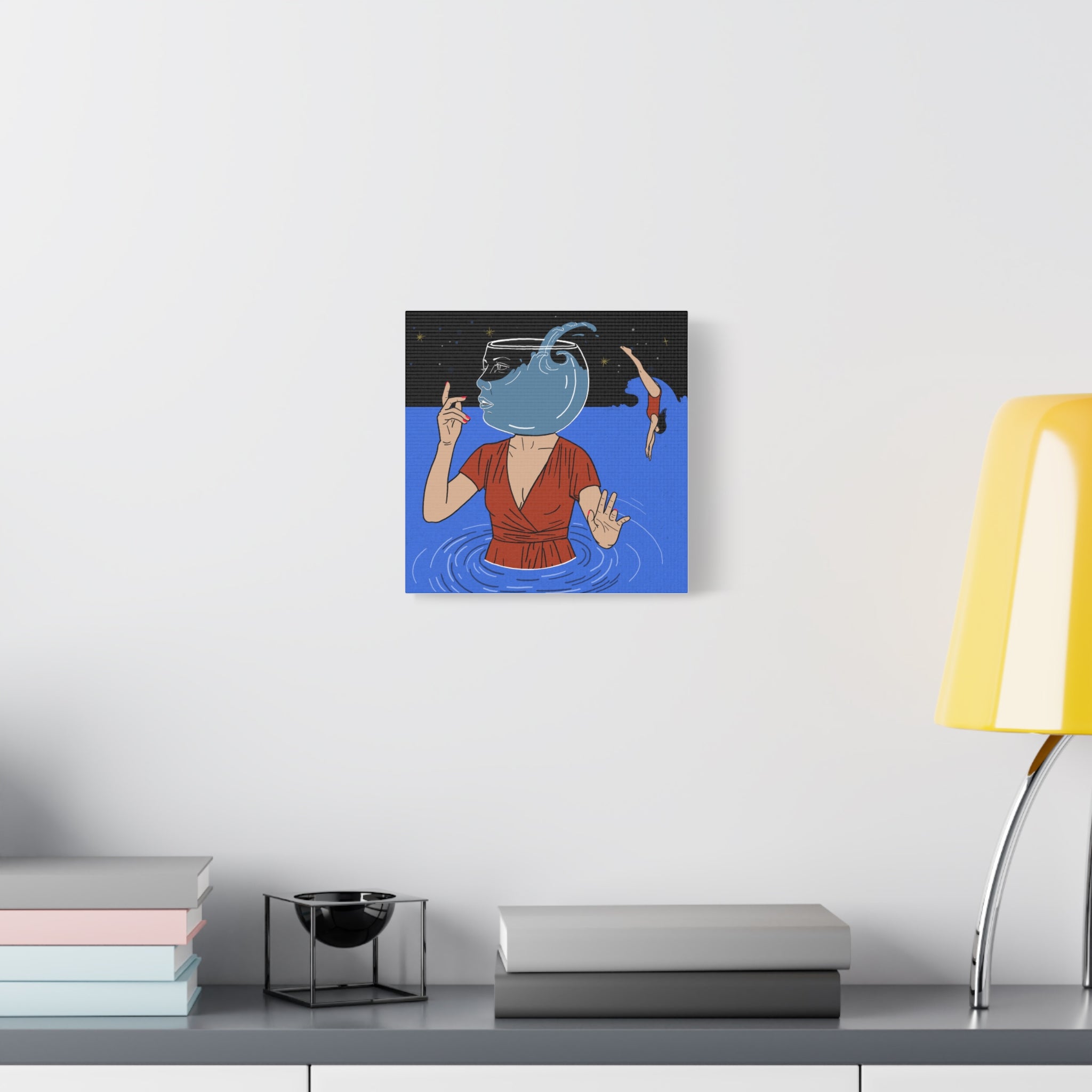 Out Of Blue- Canvas Print — Wall Art