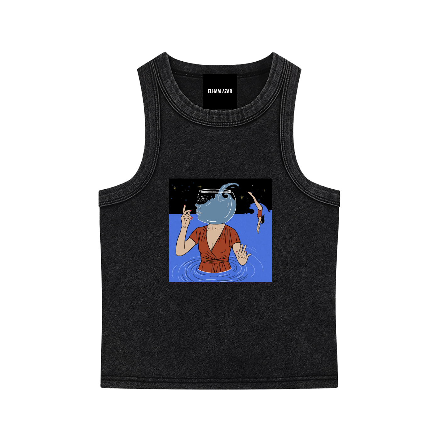 Snow Washed Tank Top