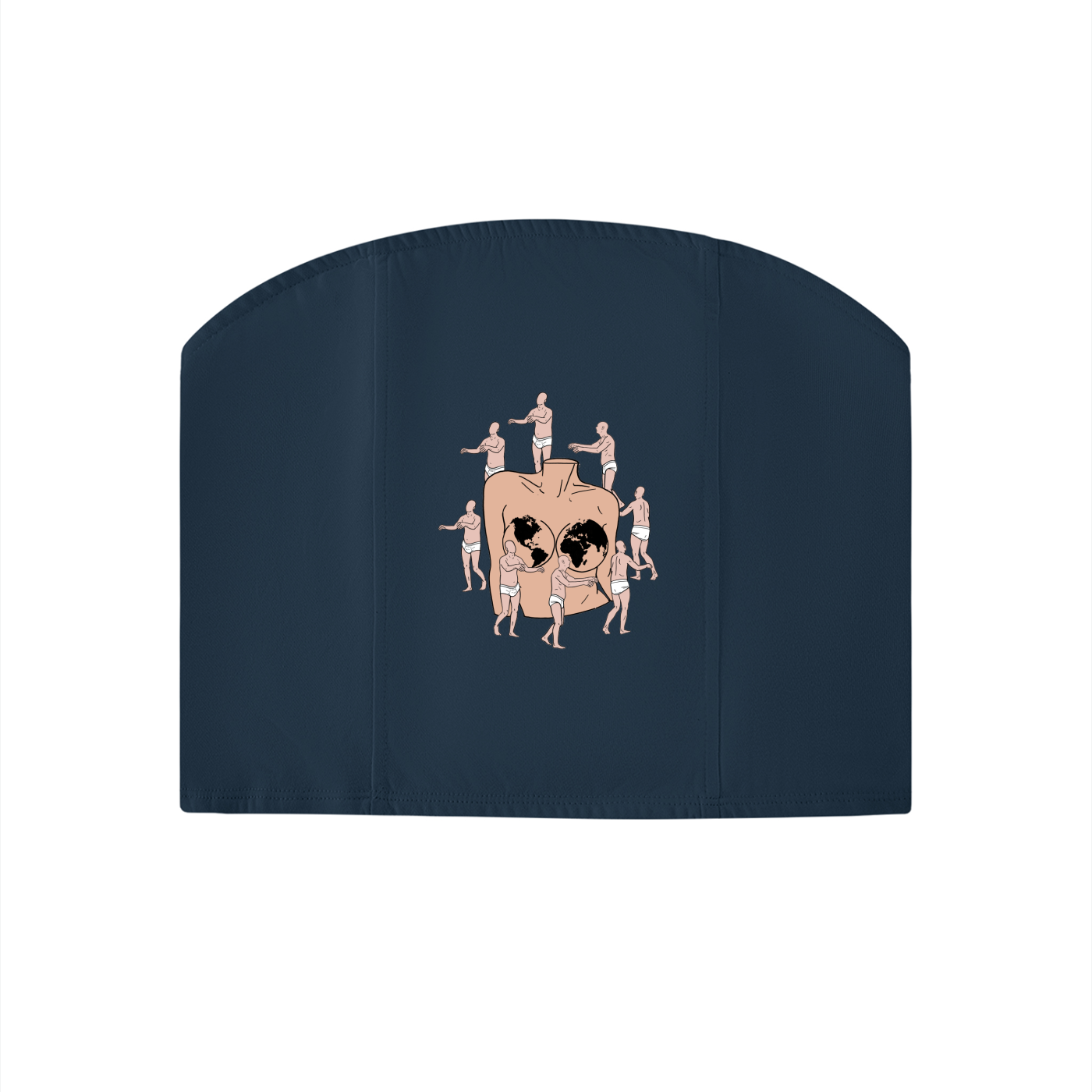 Women's  Cropped Tube Top