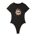 Women's Mineral Wash Crewneck Bodysuit