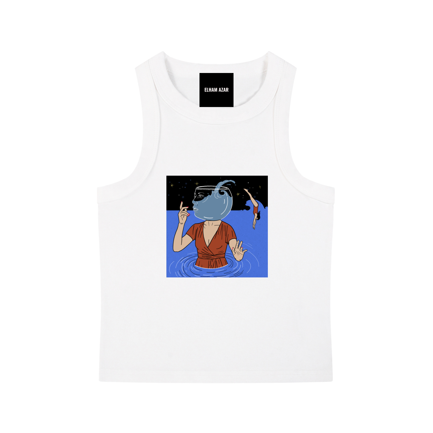 Snow Washed Tank Top