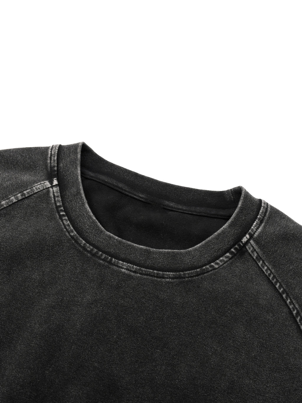 Women's Mineral Wash Raglan Crop T-Shirt
